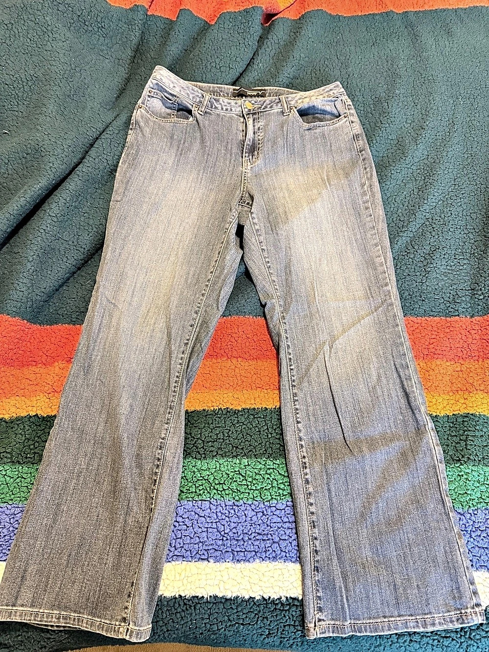 Venezia Wide Leg Jeans Blue Waist 16